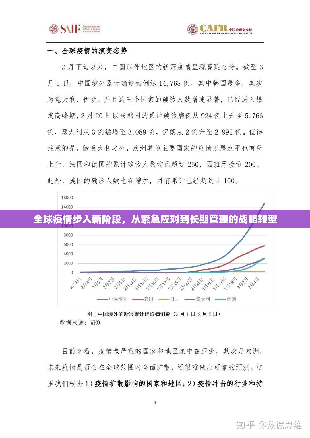 全球疫情步入新阶段,从紧急应对到长期管理的战略转型 全球疫情步入新阶段,从紧急应对到长期管理的战略转型
