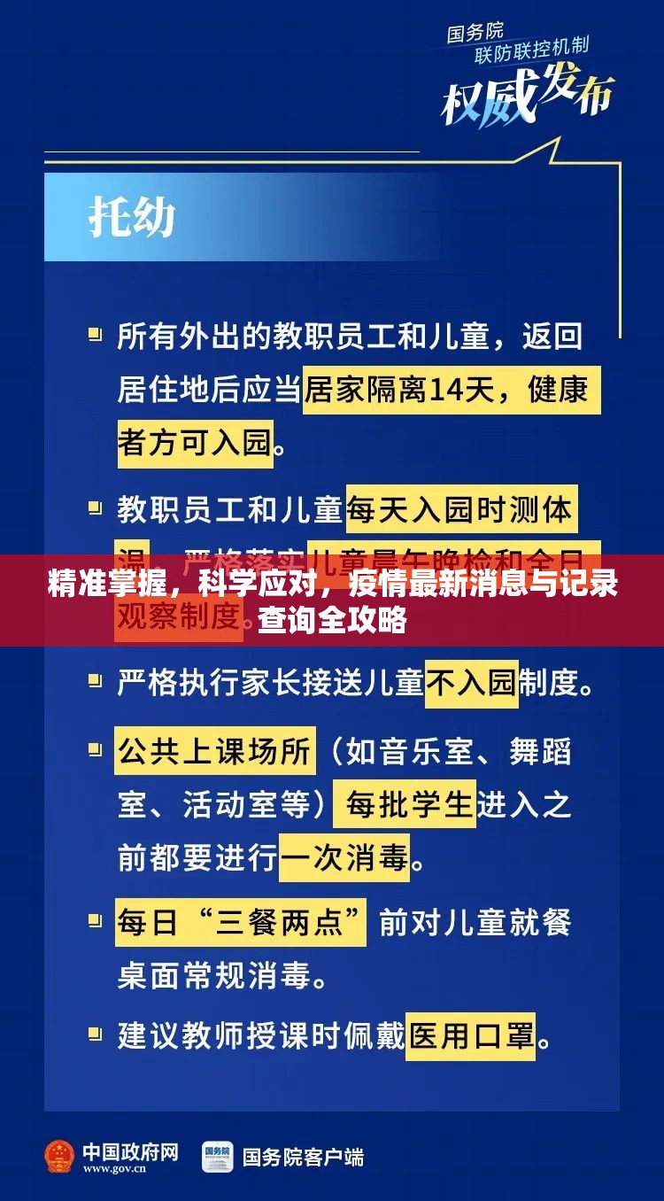 精准掌握,科学应对,疫情最新消息与记录查询全攻略 精准掌握,科学应对,疫情最新消息与记录查询全攻略