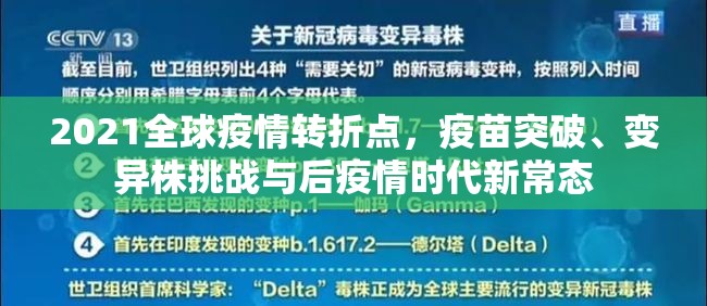 2021全球疫情转折点，疫苗突破、变异株挑战与后疫情时代新常态
