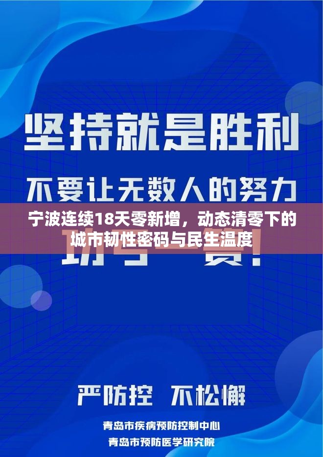 宁波连续18天零新增，动态清零下的城市韧性密码与民生温度