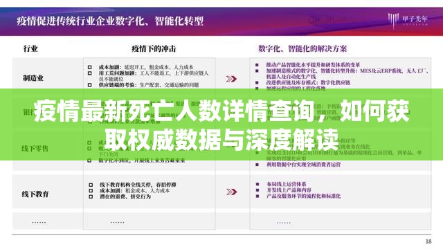 疫情最新死亡人数详情查询，如何获取权威数据与深度解读