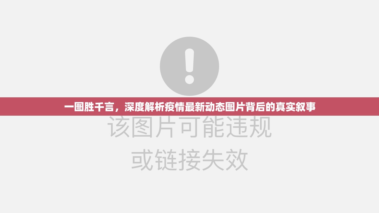 一图胜千言，深度解析疫情最新动态图片背后的真实叙事