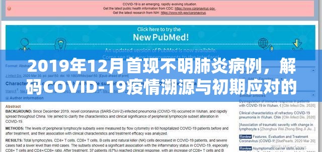 2019年12月首现不明肺炎病例，解码COVID-19疫情溯源与初期应对的时空密码