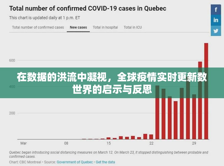 在数据的洪流中凝视，全球疫情实时更新数世界的启示与反思
