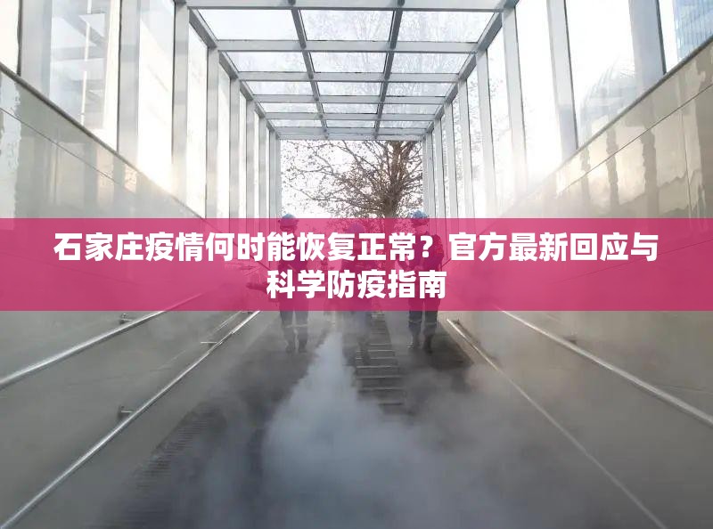 石家庄疫情何时能恢复正常？官方最新回应与科学防疫指南