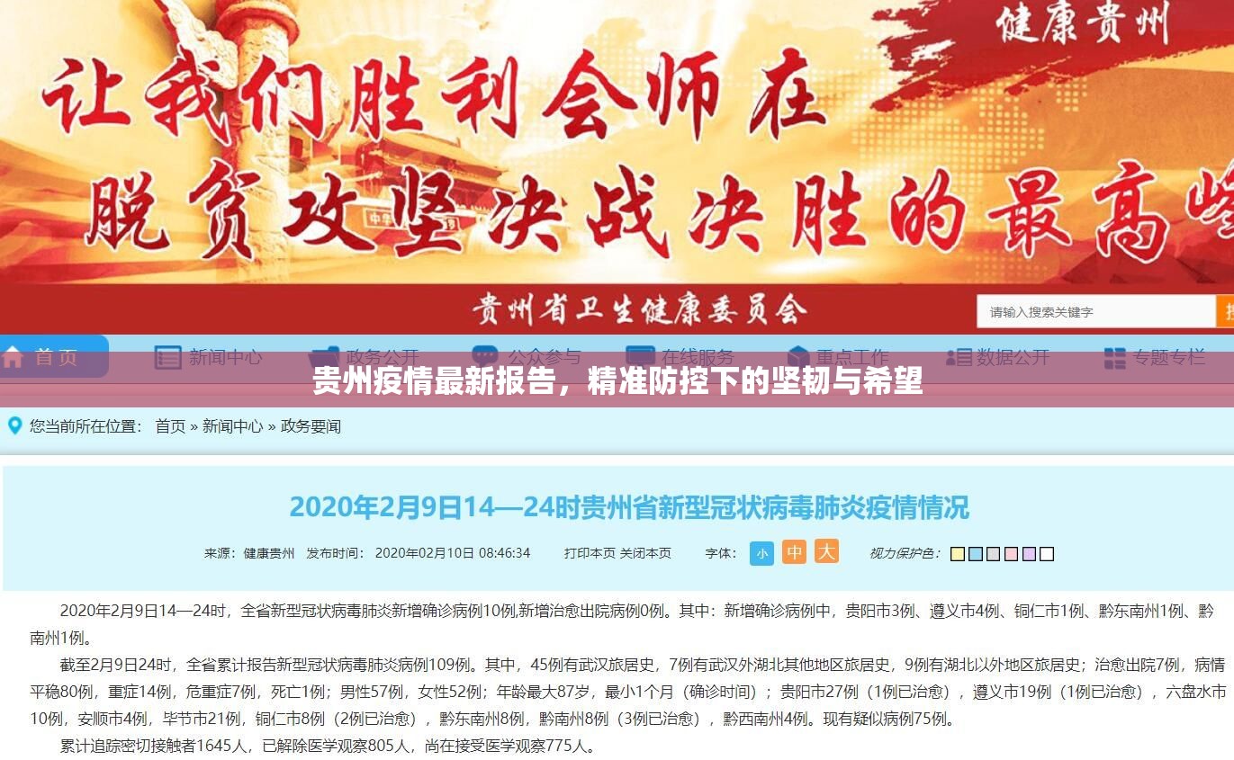 贵州疫情最新报告，精准防控下的坚韧与希望