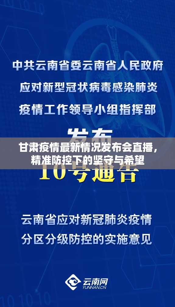 甘肃疫情最新情况发布会直播，精准防控下的坚守与希望
