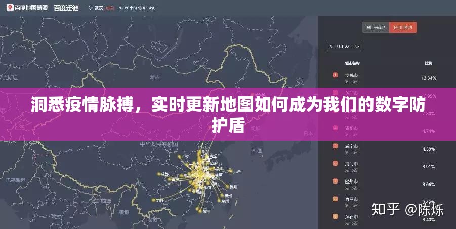 洞悉疫情脉搏，实时更新地图如何成为我们的数字防护盾