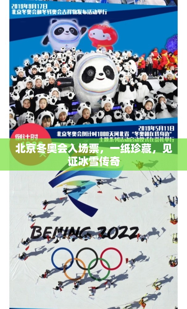 北京冬奥会入场票，一纸珍藏，见证冰雪传奇