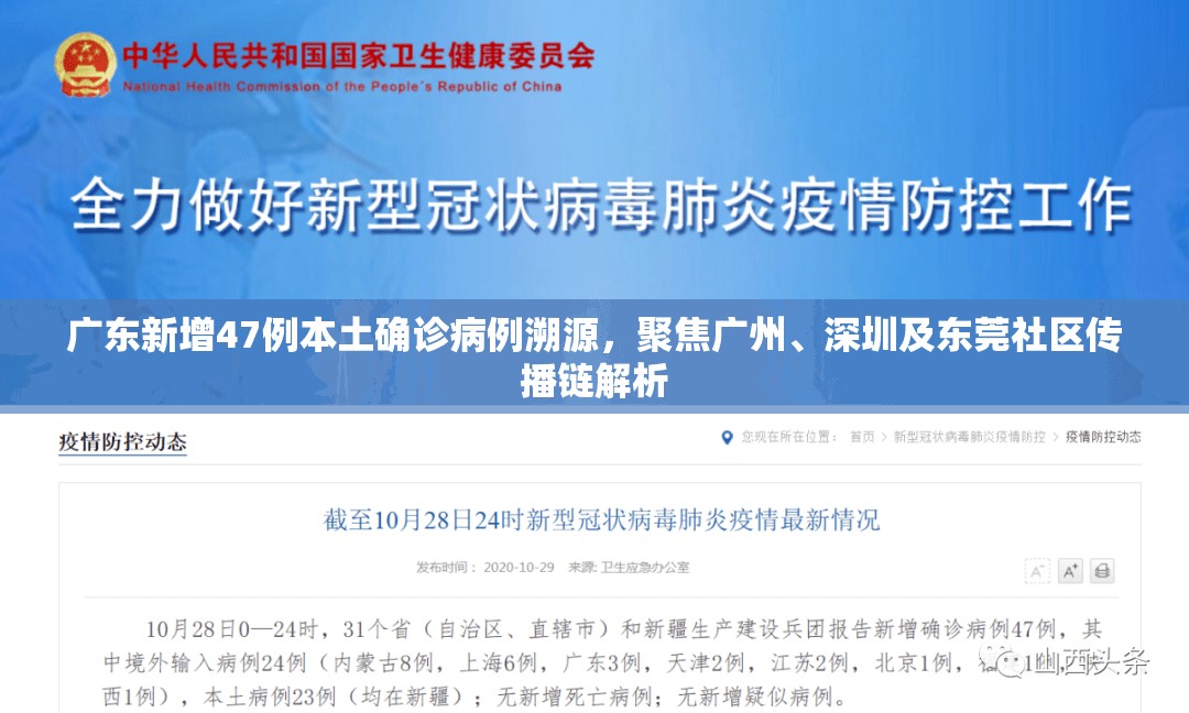 广东新增47例本土确诊病例溯源,聚焦广州、深圳及东莞社区传播链解析 广东新增47例本土确诊病例溯源,聚焦广州、深圳及东莞社区传播链解析