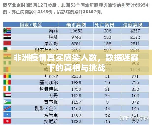 非洲疫情真实感染人数,数据迷雾下的真相与挑战 非洲疫情真实感染人数,数据迷雾下的真相与挑战