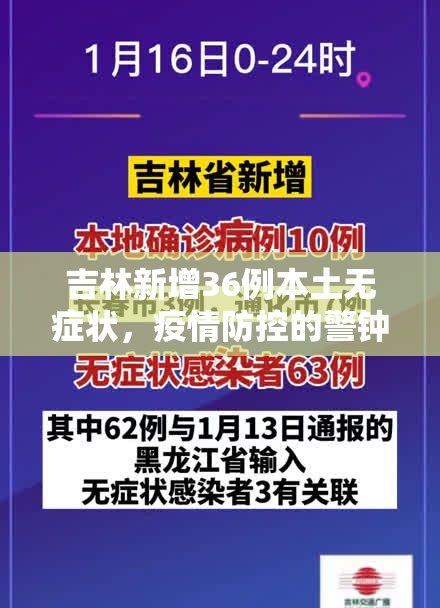 吉林新增36例本土无症状，疫情防控的警钟与全民应对策略