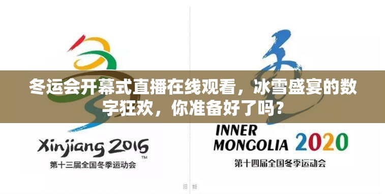冬运会开幕式直播在线观看，冰雪盛宴的数字狂欢，你准备好了吗？