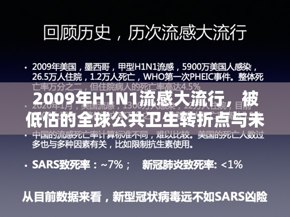 2009年H1N1流感大流行,被低估的全球公共卫生转折点与未解之谜 2009年H1N1流感大流行,被低估的全球公共卫生转折点与未解之谜