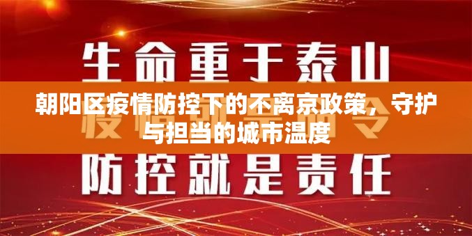 朝阳区疫情防控下的不离京政策，守护与担当的城市温度