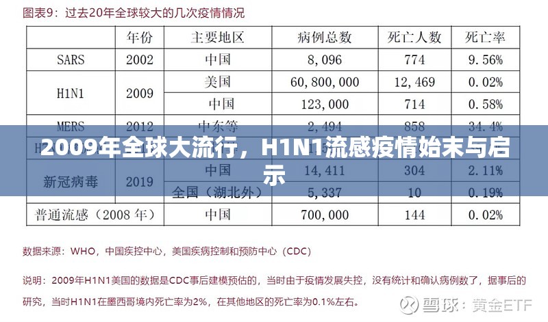 2009年全球大流行，H1N1流感疫情始末与启示