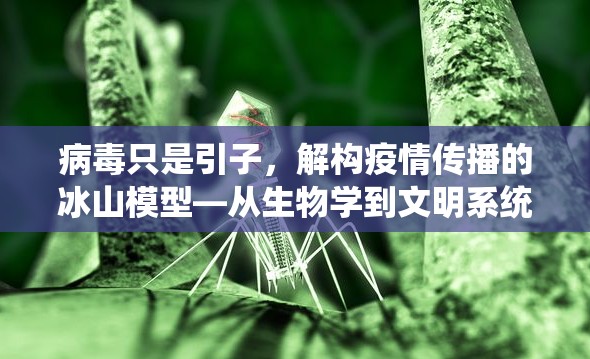 病毒只是引子,解构疫情传播的冰山模型—从生物学到文明系统的多维透视 病毒只是引子,解构疫情传播的冰山模型—从生物学到文明系统的多维透视