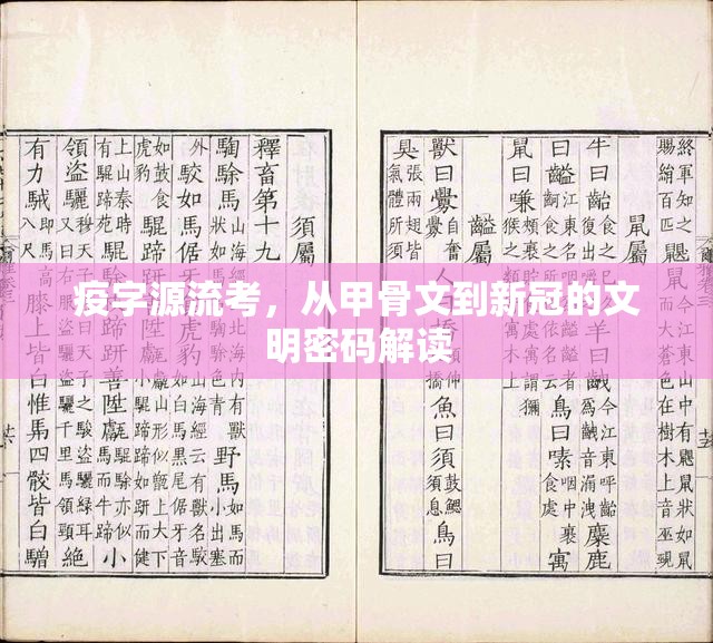 疫字源流考，从甲骨文到新冠的文明密码解读