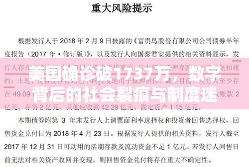 美国确诊破1737万，数字背后的社会裂痕与制度迷思