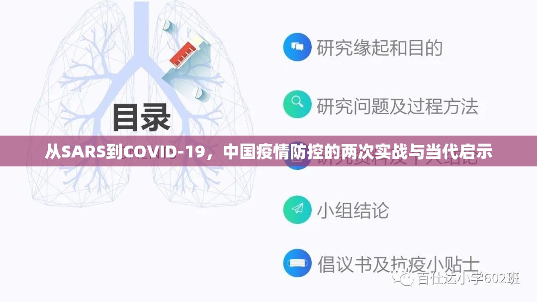 从SARS到COVID-19，中国疫情防控的两次实战与当代启示