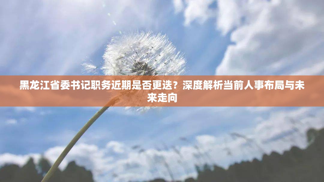 黑龙江省委书记职务近期是否更迭？深度解析当前人事布局与未来走向