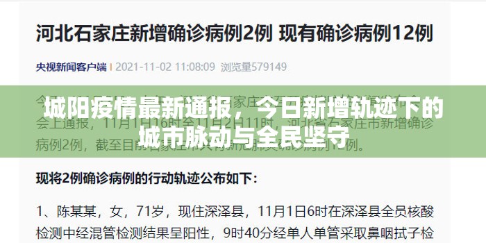 城阳疫情最新通报，今日新增轨迹下的城市脉动与全民坚守